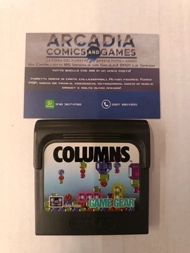 Columns Game Gear Sega PAL Loose Solo Cartuccia